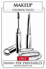 Lash Boosting Mascara sketch template