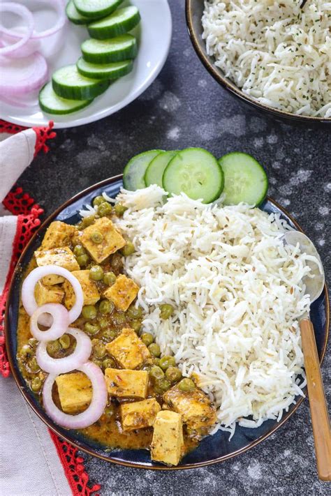 Instant Pot Matar Paneer Recipe, Mutter paneer in Instant Pot