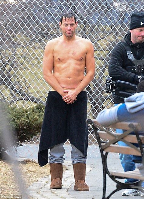 Ioan Gruffudd shows off his muscles on the set of Forever | Forever tv ...