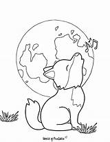 Wolf Coloring Pages  World Of Printables sketch template