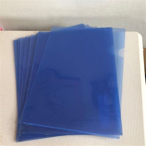 Clear folder blue - school 31, Hobbies & Toys, Stationary & Craft ...