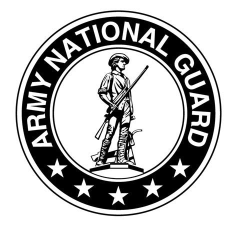 Army National Guard Logo Black And White Army - Clip Art Library