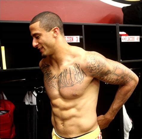 Colin Kaepernick Huge Tattoos - Tattoos Life Style