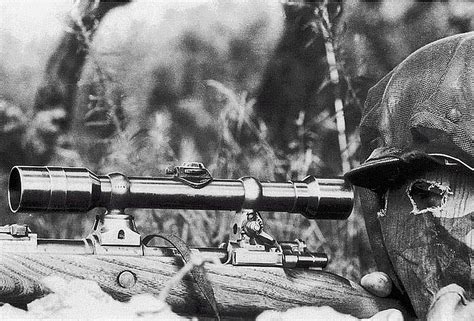 World War II History: German Sniper with Karabiner 98k