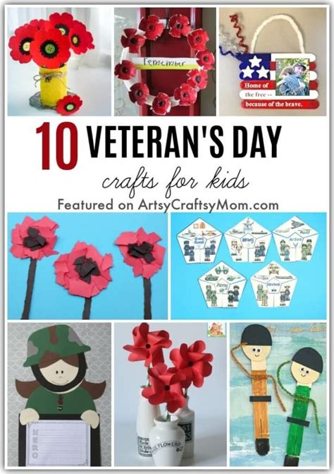 10 Veterans Day Crafts for Kids - Artsy Craftsy Mom