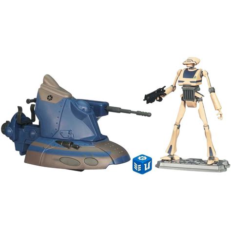 Star Wars The Clone Wars Armored Scout Tank with Tactical Droid - Walmart.com - Walmart.com