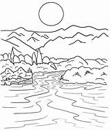 River Coloring Pages  Free Printable For Kids sketch template