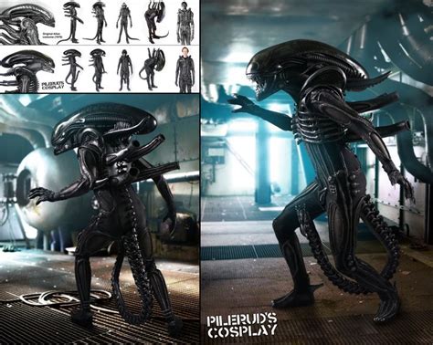 Pilerud's cosplay's Alien xenomorph costume build | Xenomorph costume ...