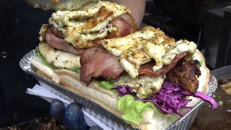 Super Loaded Sandwiches of London. Biggest Ever Seen. Tasted in Borough Market. Street Food ...