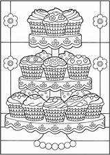 Free & Easy To Print Cupcake Coloring Pages  Tulamama sketch template