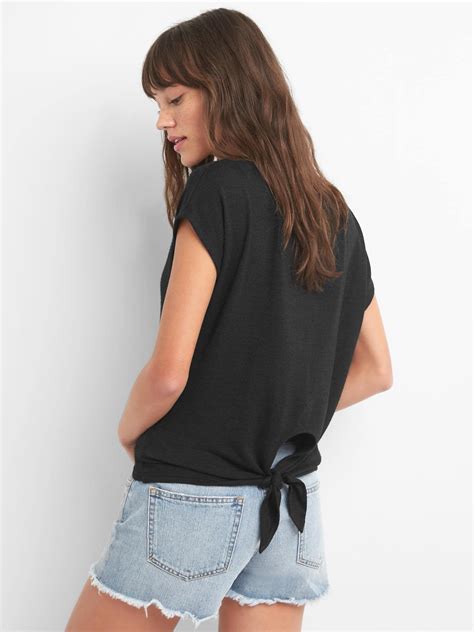 Gap tie-back top | Clothes, Women, Baby kids clothes