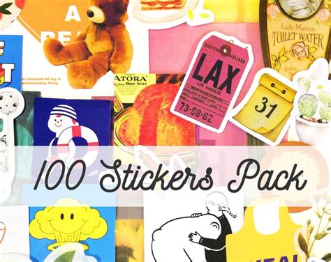 Sticker Pack Bulk Stickers Pack Assorted Stickers Random Sticker Pack ...