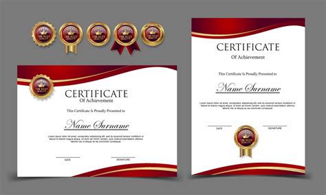 Certificate of Appreciation template, certificate of achievement, awards diploma template ...