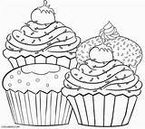 Get This Cupcake Coloring Pages Free 74182 sketch template