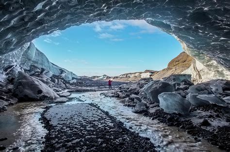 Ice Cave, Fallsjokull Glacier, Iceland Photograph by Arctic-images | Pixels