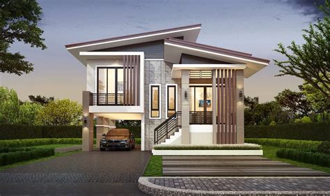 Modern Three-Bedroom Two Story House With 2-Car Garage - Ulric Home