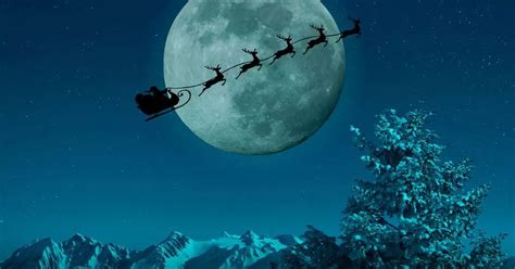 How the kids can see 'Santa and his sleigh' in the sky on Christmas Day ...