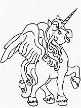 Free Printable Unicorn Coloring Pages For Kids sketch template