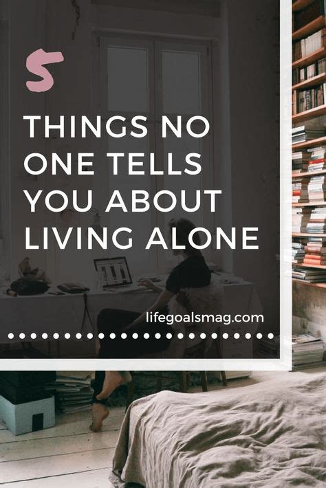 what it's really like to live alone. tips for making the best of ...