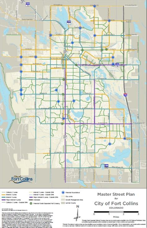 Master Street Plan - City of Fort Collins