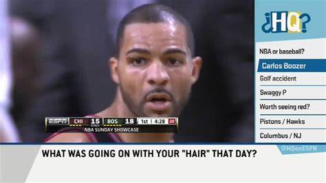 Carlos Boozer Spray On Hair - Quotes Viral