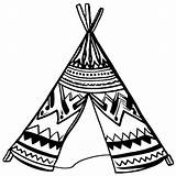 Native Baby And Teepee Coloring Page · Creative Fabrica sketch template