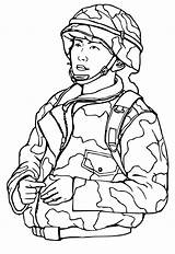 Army Man Coloring Page sketch template