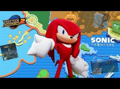 Sonic Adventure 2 Knuckles New Tricks + Cyberspace levels - YouTube