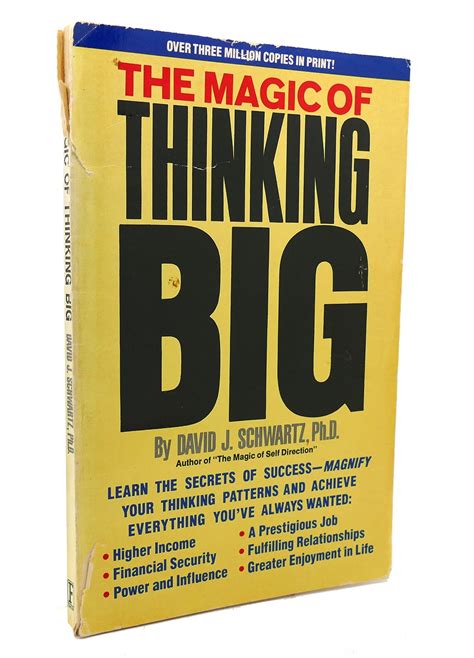 THE MAGIC OF THINKING BIG | David J. Schwartz | First Edition; Fourth Printing