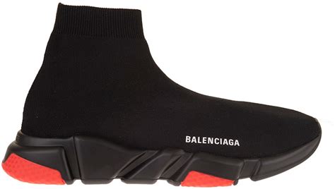 Balenciaga Speed Trainer Black Red 2021 - 645056 W2DB4 1160