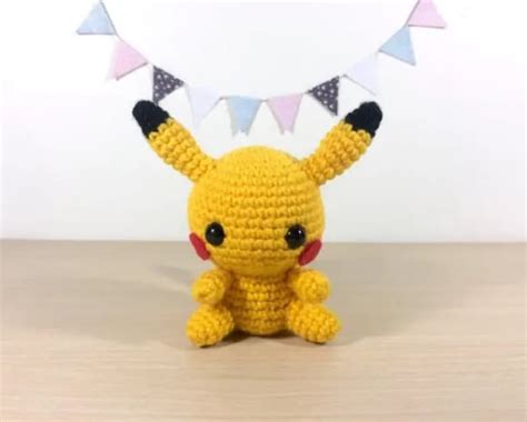 Pikachu Amigurumi Crochet Pattern - Etsy