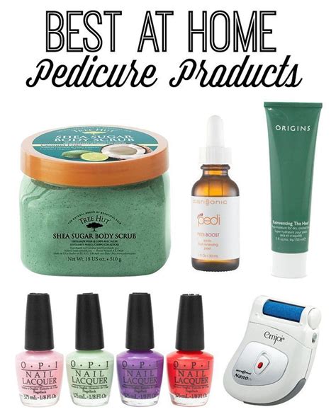 Best At Home Pedicure Products -- these are perfect! I don't always ...