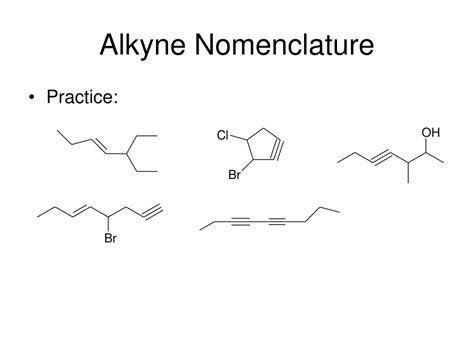 PPT - Alkyne Nomenclature PowerPoint Presentation, free download - ID:5525545