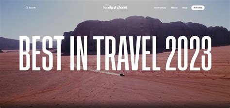 WA gets name checked in Lonely Planet's 2023 best in travel - Travel Weekly