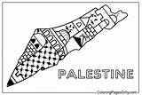 Flag Palestine Coloring Page  Free Printable Pages sketch template