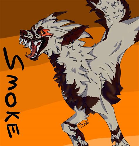 Smoke Drawing Hallows Curse MC by TimberTHEwolf0 on DeviantArt