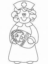 Nurse Caring Coloring Page  Free Printable Pages For Kids sketch template