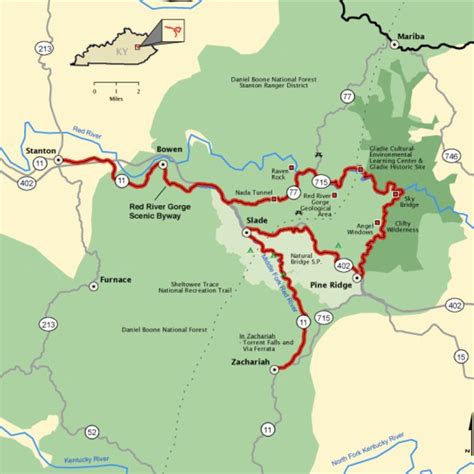 Red River Gorge Scenic Byway: The Most Scenic Drive In KY