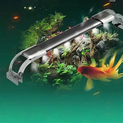 Aquarium LED Bar Light Waterproof Fish Tank Water Plants Lamp High ...