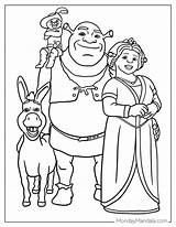 Princess Fiona Coloring Page Pages Getcolorings Fairy  sketch template