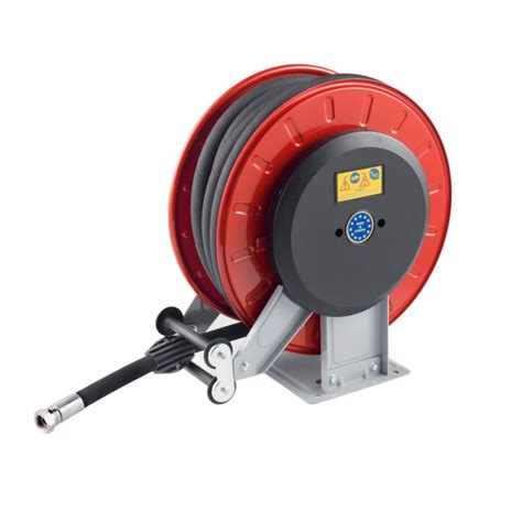 High Pressure Stainless Steel Retractable Hose Reel, 50m Capacity ...