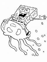 SpongeBob Coloring Pages sketch template