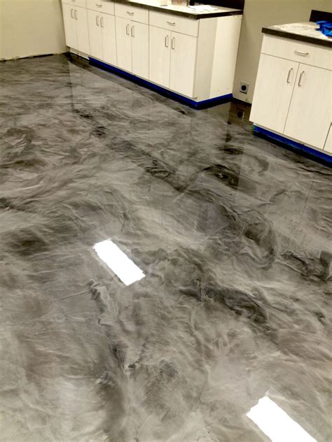 Metallic epoxy floor coatings by Sierra Concrete Arts | Garage floor paint, Metallic epoxy floor ...