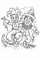 Carnevale Kleurplaat Karneval Dagmar Stam Colorare Kostenlos Disegni  sketch template