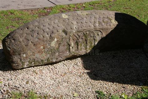 Hogback on the Grounds of the Luss Parish Church, Scotland Stock Image ...