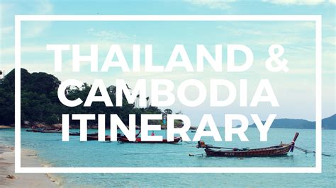 Thailand & Cambodia itinerary - Two sisters, two travelers