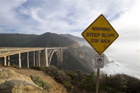 Bixby bridge in Big Sur stock photo. Image of sunset - 12902694