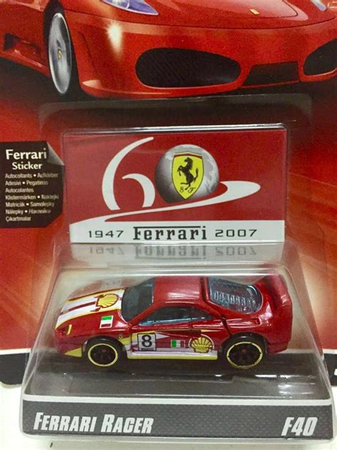 Hotwheels Ferrari F40, Hobbies & Toys, Toys & Games on Carousell