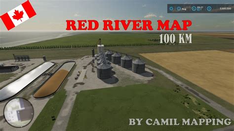 Red River Manitoba || Big 100KM Map || Multifruit || Farming Simulator ...