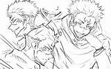Free Printable And Easy Jujutsu Kaisen Coloring Pages For Kids sketch template